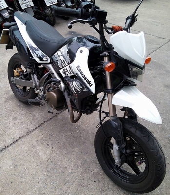 ขายได้ขาย Kawasaki KSR 110 ปลายปี55 สตาร์ทมือ