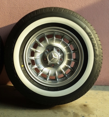 ล้อเล็บสิงห์(เยอร์มัน) ขอบ R14 ทำสีแล้ว-มีฝาปิดใหม่ ครบ 4 วง