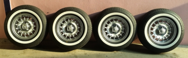 ล้อเล็บสิงห์(เยอร์มัน) ขอบ R14 ทำสีแล้ว-มีฝาปิดใหม่ ครบ 4 วง