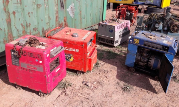 มีมาแล้วครับ สินค้ายอดฮิต ตู้เชื่อมพร้อมปั่นไฟ เก่าญี่ปุ่น ใน ราคาเพียง 19,000