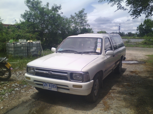 ประกาศขายรถยนต์แบบแวนยี่ห้อ โตโยต้าไฮลักซ์ไมตี้X 2.5 / 1992 พวงมาลัยพาวเวอร์ขับสบาย สภาพพร้อมใช้งาน เอกสารทะเบียนรถพร้อมโอนครับ  ราคาไม่แพง