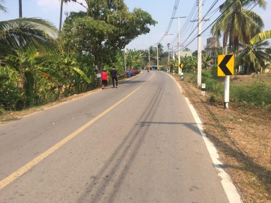 ขายที่ดินติดริมแม่นํ้าแม่กลอง ต.บางโตนด จ.ราชบุรี 3ไร่