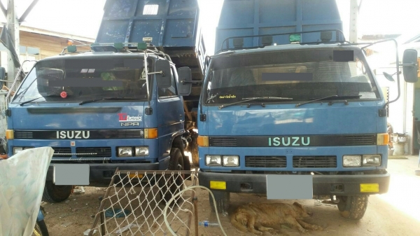 ISUZU 6 ล้อ ดัมพ์  รุ่น KT 26  120 แรงม้า ปีจดทะเบียน 2536