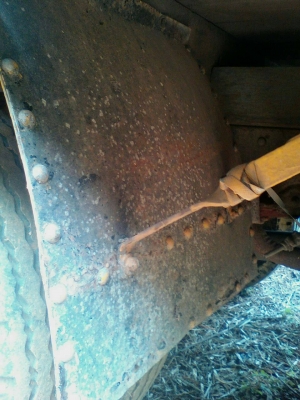 รถเทเลอร์ท้ายเป็ด  มีสะพาน  ยี่ห้ออีโน่  รุ่น KM777  ช่วงยาว 4.30 เมตร  รถปี 2533