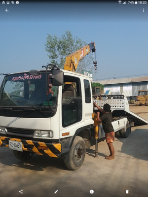 รถสไลท์ 175 แรง พร้อมเครน 3.5 ตัน  พร้อมใช้งาน  ราคา  720,000 บาท