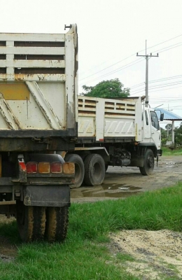 สิบล้อ มิตชู FUSO 6M 260ปี54 ดั้มสามมิต มีระบบลากจูง รถสภาพดีเดิมๆสวยพร้อมใช้ ทะเบียนพร้อมโอน ราคา 1,480,000บ ต่อรองได้ ครับ