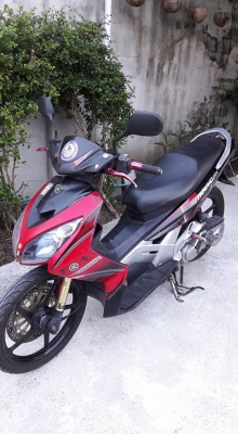 ขาย yamaha นูโน MX เครื่องยนต์ปกติ ท่อดังนิดหน่อย ระบไฟฟฟ้าใช้งานได้ปกติ  ล้อแม็ก ยางหน้า หลัง ไม่โลน ชุดสีมีรอยบ้างตามการใช้งาน ใส่ปั้มเบรคแต่ง โช๊คหน้าแต่ง ทะเบียนไม่ขาดต่อ ใบภาษี พรบ. ชุดโอนครับ รุอยุ่แถว ถนน สรงประภา ดอนเมือง กรุงเทพ  เบอ 0891123302