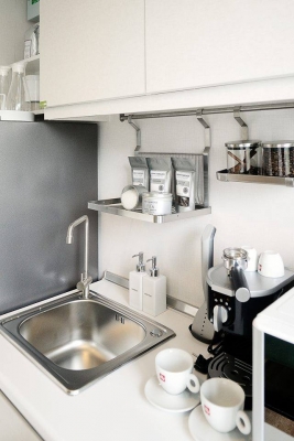 ขายดาวน์คอนโดห้องมุม Esta Bliss Condo รามอินทรา ขนาด 45.91 ตรม.  ตึก A ชั้นที่ 2