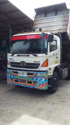 ขายสิบล้อดั๊มสองเพลา ฮีโน่ เมก้า 320 ปี 51