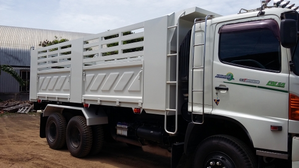 ขายสิบล้อดั๊มสองเพลา ฮีโน่ เมก้า 320 ปี 51