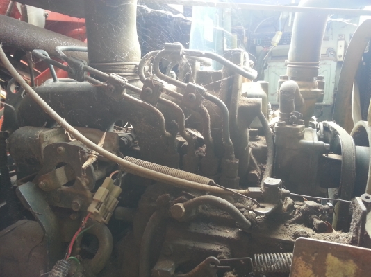 ขายเครื่องคูโบต้า 48 แรงม้า 4 สูบ อุปกรณ์ครบ เครื่องฟิตดีพร้อมใช้งาน