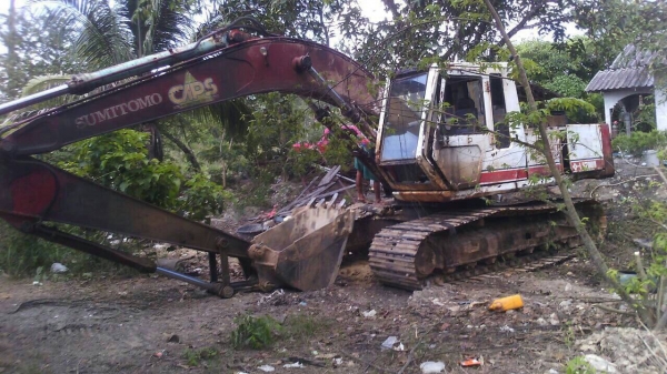 ขายรถแบคโฮ SUMITOMO 280F2 สภาพดีพร้อมใช้งาน สนใจโทร 081-970-1072