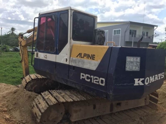 ขายรถแบคโฮ KOMATSU PC120-5 ตัวเดินรุ่น1 เครื่อง 4BD1เทอร์โบ สนใจโทร 081-970-1072