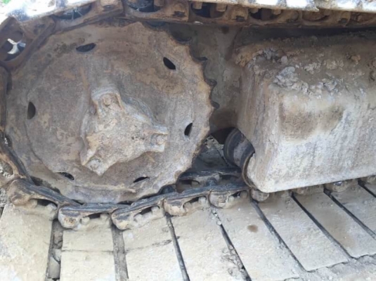 ขายรถแบคโฮ KOMATSU PC120-5 ตัวเดินรุ่น1 เครื่อง 4BD1เทอร์โบ สนใจโทร 081-970-1072