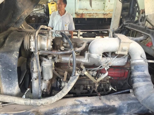 6 ล้อดั้ม 168 แรง HINO FF172KA เครื่องเดิมสวย EH700 เล่มพร้อม ภาษีไม่ขาด