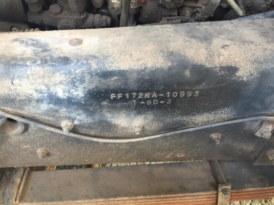 6 ล้อดั้ม 168 แรง HINO FF172KA เครื่องเดิมสวย EH700 เล่มพร้อม ภาษีไม่ขาด