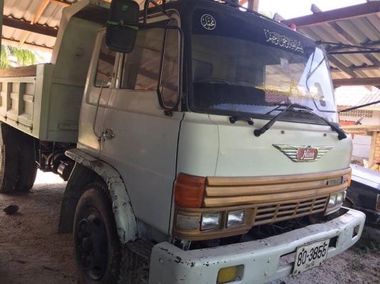 6 ล้อดั้ม 168 แรง HINO FF172KA เครื่องเดิมสวย EH700 เล่มพร้อม ภาษีไม่ขาด
