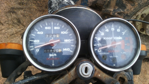 SUSUKI TS125 รถพ่อฝากขาย