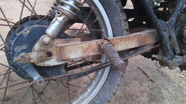 SUSUKI TS125 รถพ่อฝากขาย