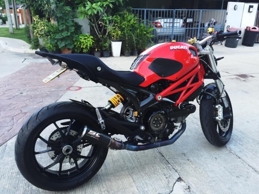 ขาย DUCATI MONSTER 796 แต่ง 1100 EVO ของแต่งเต็มคัน