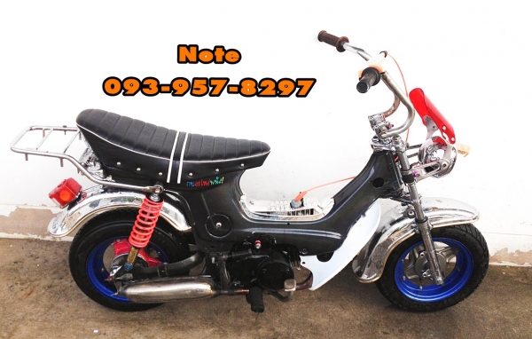 ชาลี ญี่ปุ่นแท้ๆ Honda Chaly ราคาพิเศษ 12,900 บาท ✅เครื่อง Hondaเวฟ100 แน่นๆ ✅ล้อโต กะทะหลังล้นๆ ✅ท่อเดิมผ่าหมก ✅คาบูแดชแท้ เดินเบานิ่ง ✅บังโคลนหน้า-หลังเหล็กชุบใหม่ๆ ✅โช๊คหน้า-หลังเด้งดี ✅สีรถยนต์ประกายเงินตามภาพ ✅เบาะท้องเรือ ✅ประกับคันเร่ง Bungbon สวยๆ