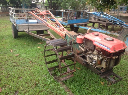 ขายรถไถนาเดินตาม  kobota  11 แรง  พร้อมเทรเลอร์  สภาพพร้อมใช้  มี  2คัน