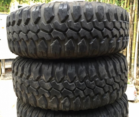 ยางMaxxis bighorn MT 762 ขนาด 265/75/16 สภาพใหม่ ดอกเต็ม4เส้น