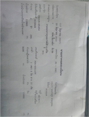 ขาย10ล้อ2เพลา  นิสสันยูดี  พร้อมบาร์วิ่งอ้อย