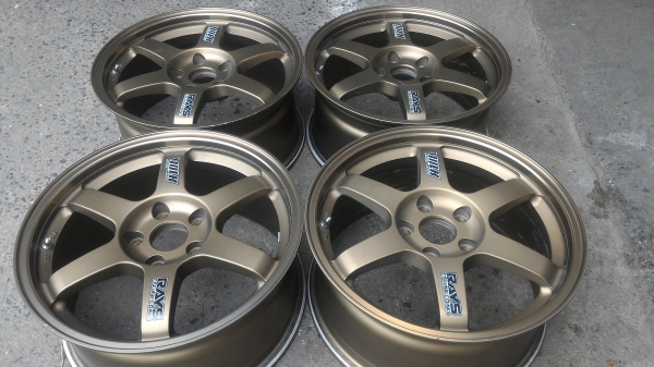 te37 ขอบ17 5รู114 กว้าง8 ออฟ38 สวยๆคัรบ