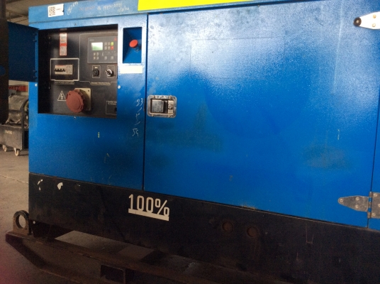 ขายเครื่องปั่นไฟ 40kva ตู้นอก