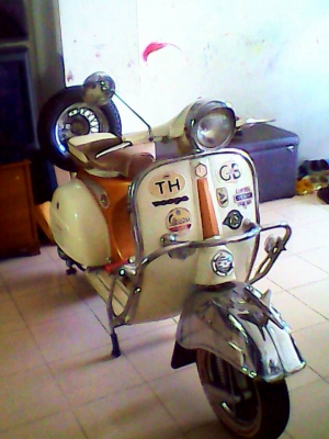 ขาย Vespa ทะเบียนโอนเลขมงคลครับ