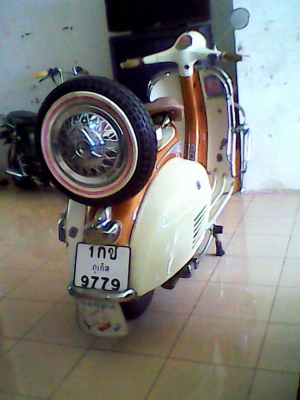 ขาย Vespa ทะเบียนโอนเลขมงคลครับ