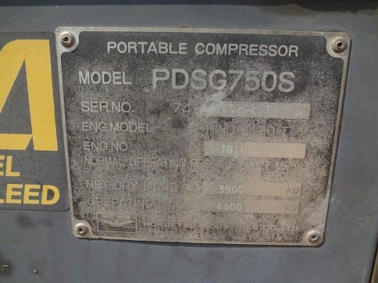 ปั้มลม PDSG750s Hi pressure (13-14 บาร์) จองได้เลย 062-709-1748 ธีรเทพ