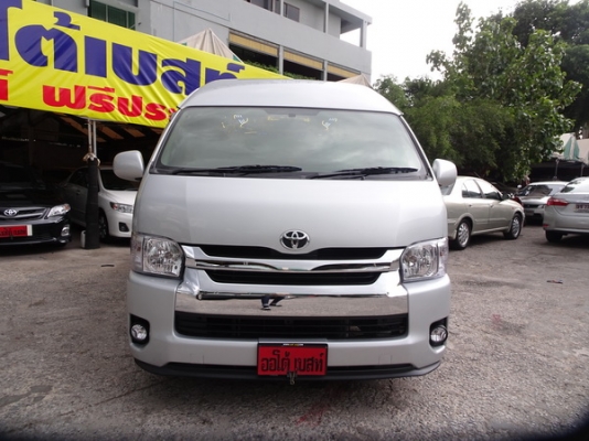 TOYOTA COMMUTER 2.5D4D MT ปี 2012 TOYOTA COMMUTER 2.5D4D MT ปี 2012