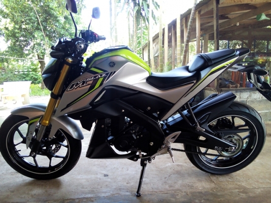 ขาย yamaha M-slaz ปี16 วิ่ง500โล รถไหม่กริ๊ปสภาพนางฟ้า