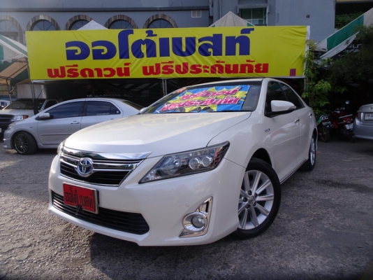 TOYOTA CAMRY 2.5 HYBRID  AT ปี2012