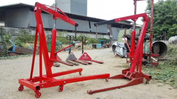 Sell> ขายเครนยกเครื่อง 1 ตัน สวยสดเหมือนใหม่เหล็กหนาๆ ราคาเบาๆ