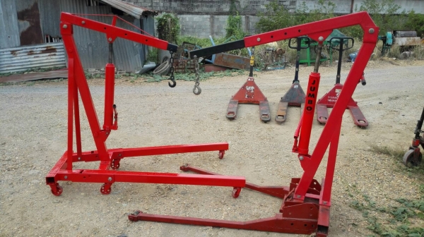 Sell> ขายเครนยกเครื่อง 1 ตัน สวยสดเหมือนใหม่เหล็กหนาๆ ราคาเบาๆ