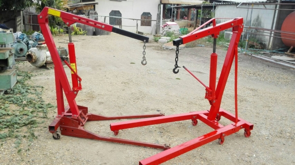 Sell> ขายเครนยกเครื่อง 1 ตัน สวยสดเหมือนใหม่เหล็กหนาๆ ราคาเบาๆ