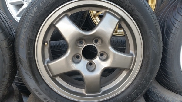 ขายล้อ GTS R32 กว้าง6.5 ET40 ยางปี14 2 ล้อ ขายล้อ GTS R32 กว้าง6.5 ET40 ยางปี14 2 ล้อ