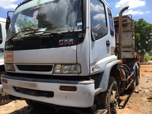 รถอีซูซุ 10 ล้อ หัวลาก GXZ 270 แรงม้า  ปี 47. , ( ขาย แม่ , ลูก )     สนใจติดต่อ  081 - 6079515