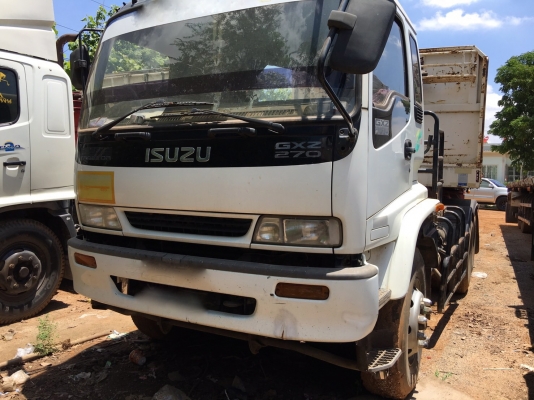 รถอีซูซุ 10 ล้อ หัวลาก GXZ 270 แรงม้า  ปี 47. , ( ขาย แม่ , ลูก )     สนใจติดต่อ  081 - 6079515