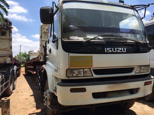 รถอีซูซุ 10 ล้อ หัวลาก GXZ 270 แรงม้า  ปี 47. , ( ขาย แม่ , ลูก )     สนใจติดต่อ  081 - 6079515