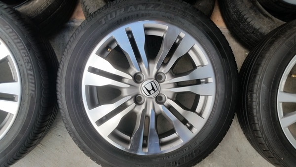 ขายล้อ HONDA City SV ขอบ16 ยาง ปี 14  4 ล้อ