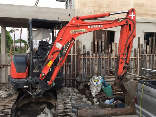 ต้องการขายด่วน รถแบคโฮเล็ก KUBOTA-KX91-3 ราคา 450,000 บาท