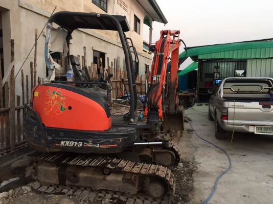 ต้องการขายด่วน รถแบคโฮเล็ก KUBOTA-KX91-3 ราคา 450,000 บาท