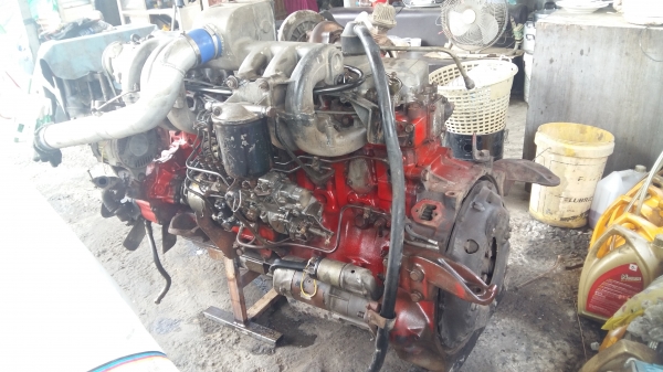 ขายเครื่อง hino m10c พร้อมเทอร์โบ