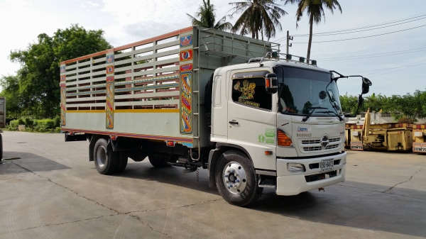 HINO FG8J 6ล้อ ปี57 วิ่ง 5พันโล