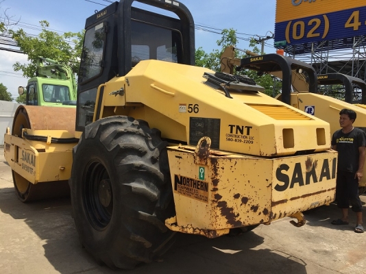 รถบด 10 ตัน Sakai SV510TF (2 เปลือก) ล้อเรียบหุ้มหนาม สภาพเยี่ยม ชม.ต่ำ รถนอกแท้ๆ ยังไม่ผ่านการใช้งา รถบด 10 ตัน Sakai SV510TF (2 เปลือก) ล้อเรียบหุ้มหนาม สภาพเยี่ยม ชม.ต่ำ รถนอกแท้ๆ ยังไม่ผ่านการใช้งา