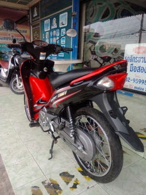 Yamaha Spark 115i โฉมใหม่ล่าสุด รถปี58 (สตาร์ทมือ) หัวฉีดประหยัดน้ำมัน สวยๆครับ